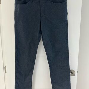 Lululemon Men’s ABC pants in Heather blue Size 36